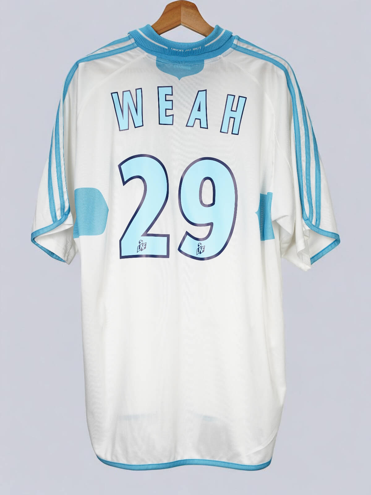 Olympique Marseille Home Shirt 2000/01 Weah 29 (XL)