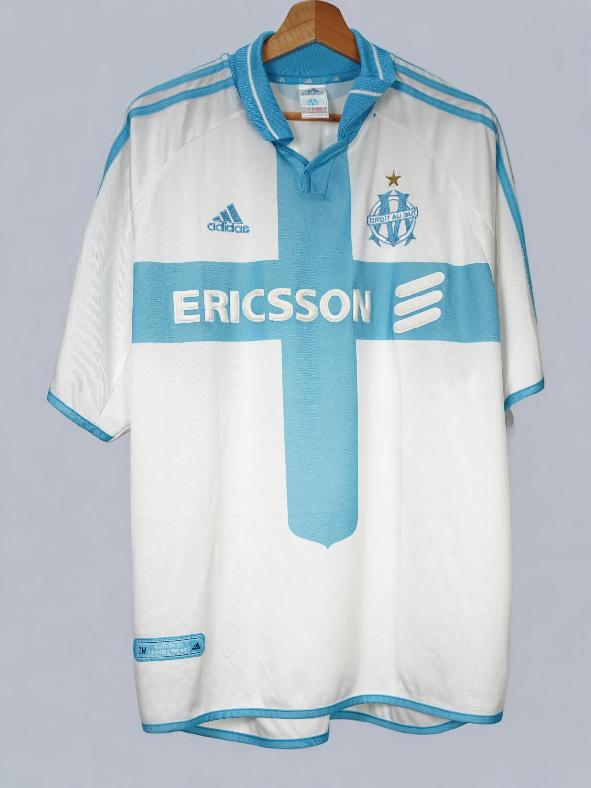 Olympique Marseille Home Shirt 2000/01 Weah 29 (XL)
