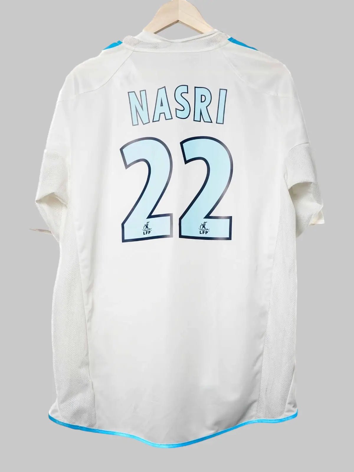 Olympique Marseille Home Shirt 2004/5 Nasri 22 (L)