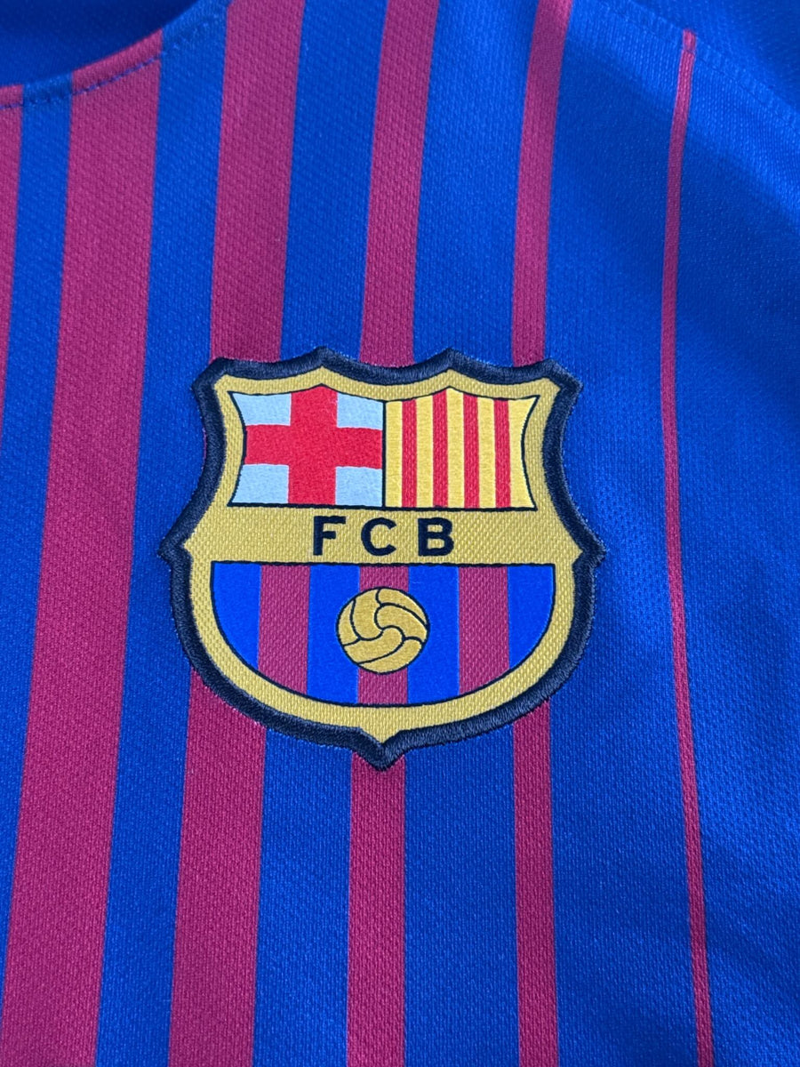 2017/18 Barcelona Messi #10 Home Shirt (L)