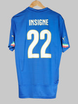 2014/15 Italy Insigne #22 Home Shirt (L)