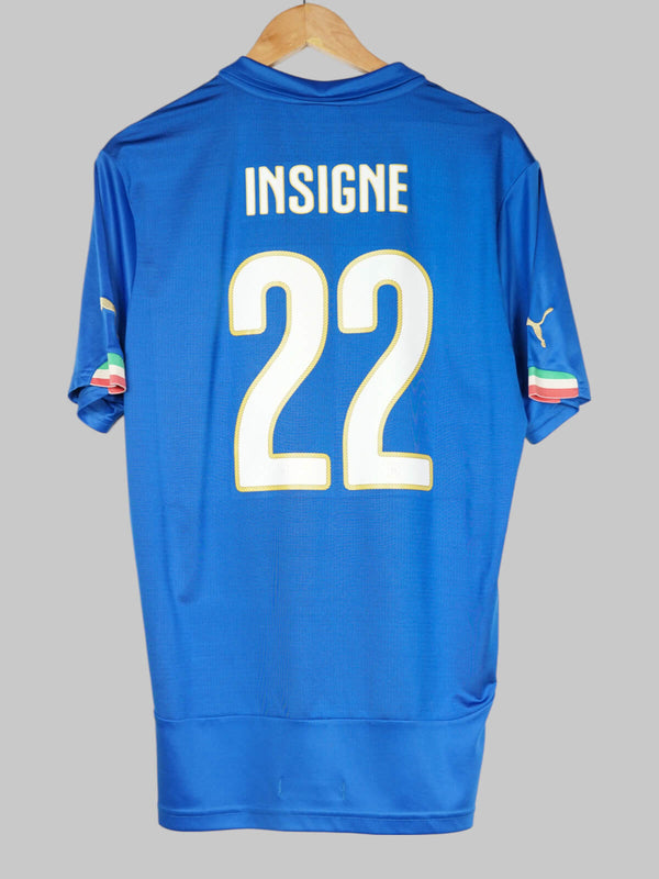 2014/15 Italy Insigne #22 Home Shirt (L) Puma