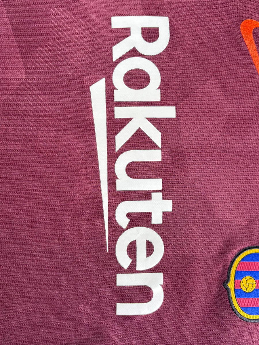 2017/18 Barcelona Messi #10 Third Shirt (M)
