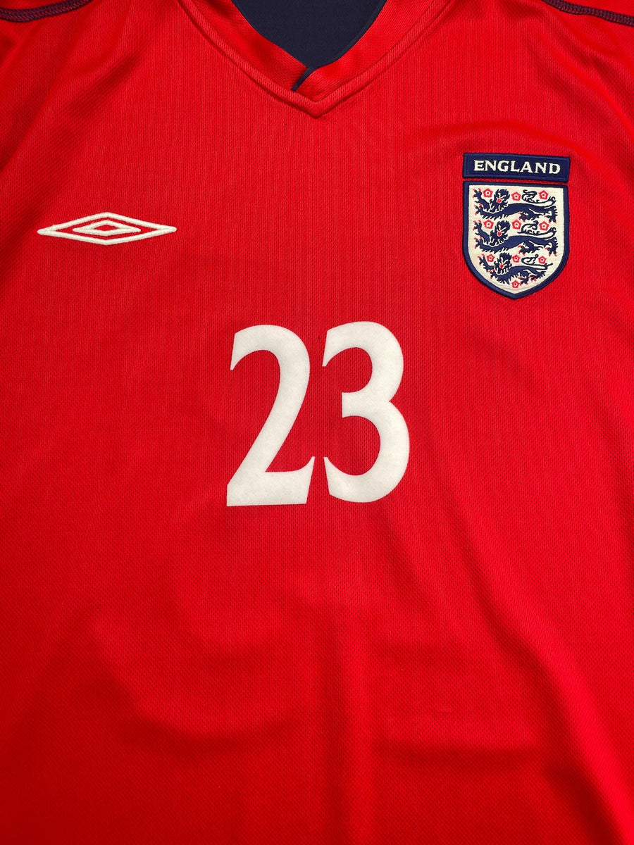 2002/03 England Rooney #23 Away Shirt (L)