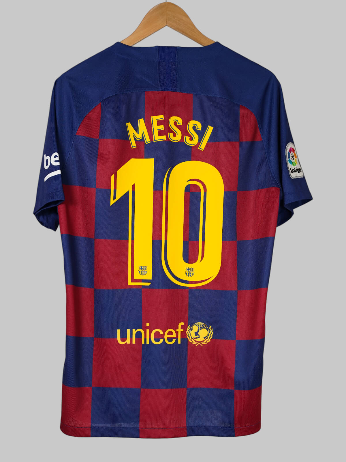 FC Barcelona Home Shirt 2019/20 Messi #10 (L)