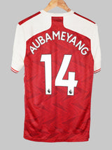 2020/21 Arsenal Aubameyang #14 Home Shirt (M)
