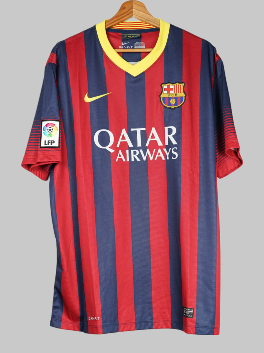 2013/14 Barcelona Neymar Jr #11 Home Shirt (XL)
