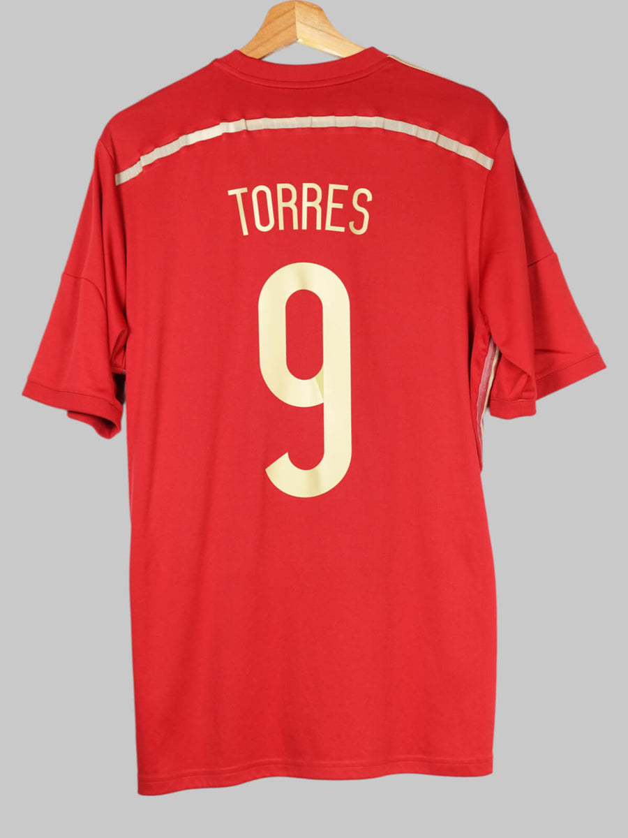 2014/15 Spain Torres #9 Home Shirt (L)