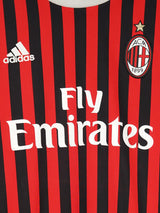 2011/12 AC Milan Seedorf #10 Home Shirt (M)