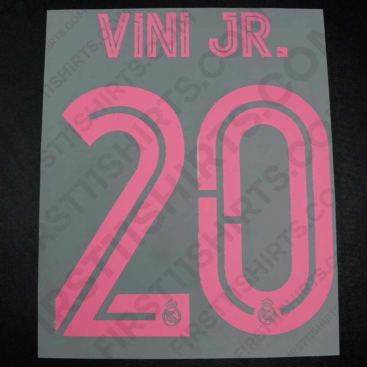 2020/21 Real Madrid Third Name Set Vini Jr #20 (Repro)