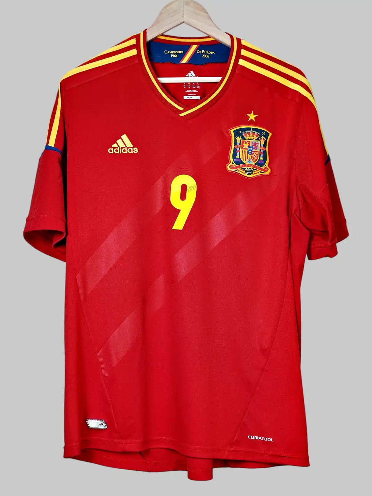 Spain Home Shirt 2012/13 Torres #9 (XL)