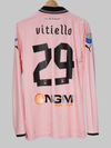 Camiseta de local de Palermo 2013/14 L/S Vitiello #29 Partido emitido/desgastado (M)