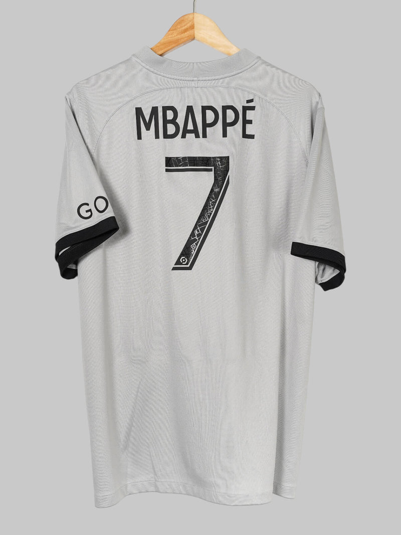 Paris Saint-Germain Away Shirt 2022/23 Mbappe 7 (XL)