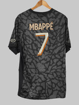 Paris Saint-Germain Third Shirt 2023/24 Mbappe 7 (XL)