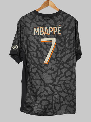 Paris Saint-Germain Third Shirt 2023/24 Mbappe 7 (XL)