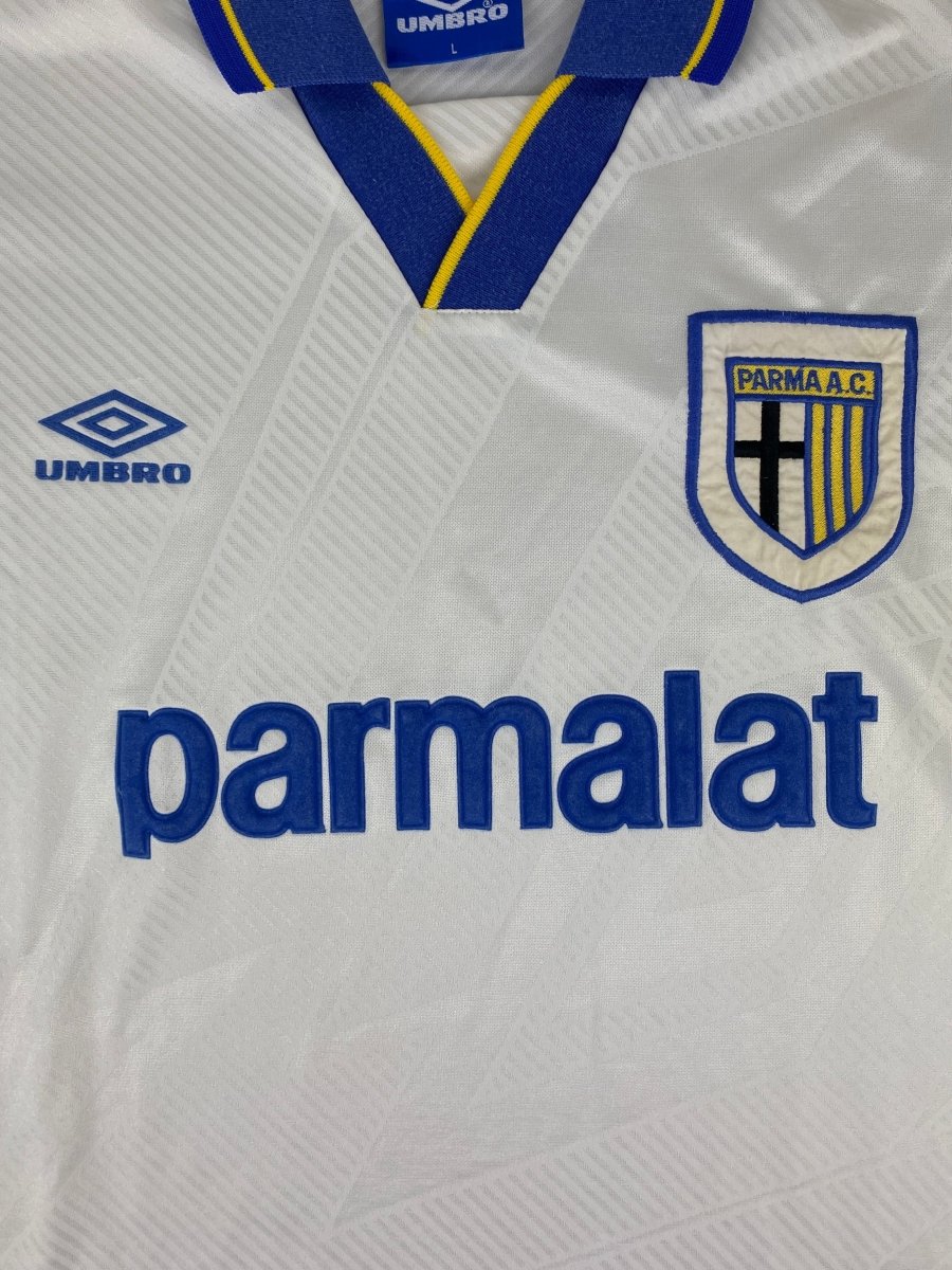 Parma Home Shirt 1993/95 - 9/10 - L