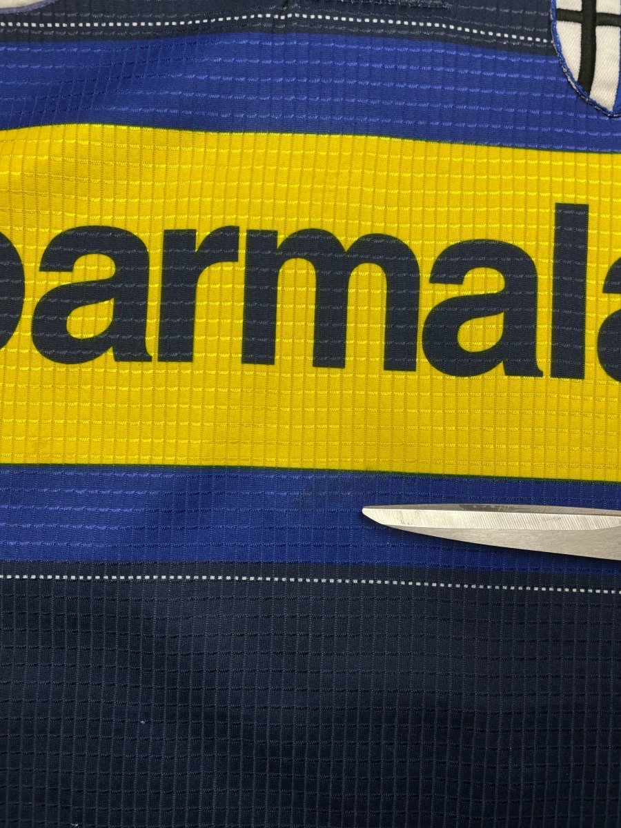 Parma Third Shirt 1999/00 Signed by Crespo - 9/10 - L