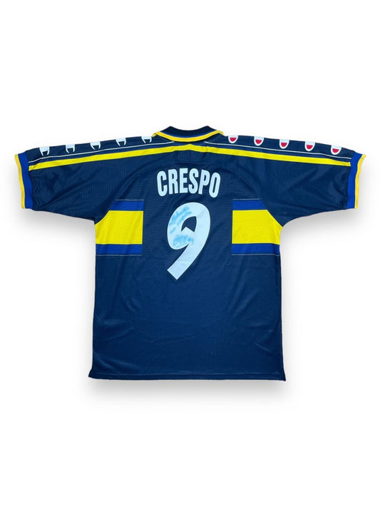 Parma Third Shirt 1999/00 Signed by Crespo - 9/10 - L