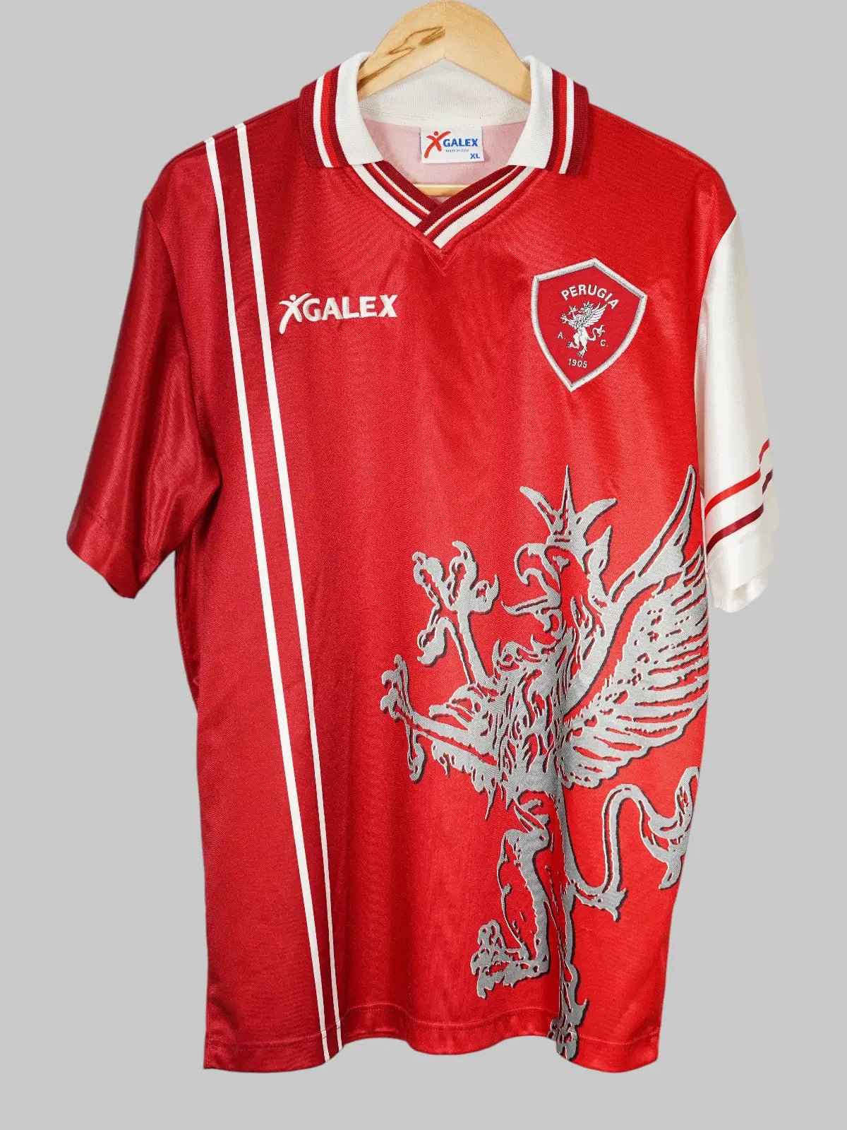 1998/99 Perugia Nakata #7 Home Shirt (XL) Galex | First11