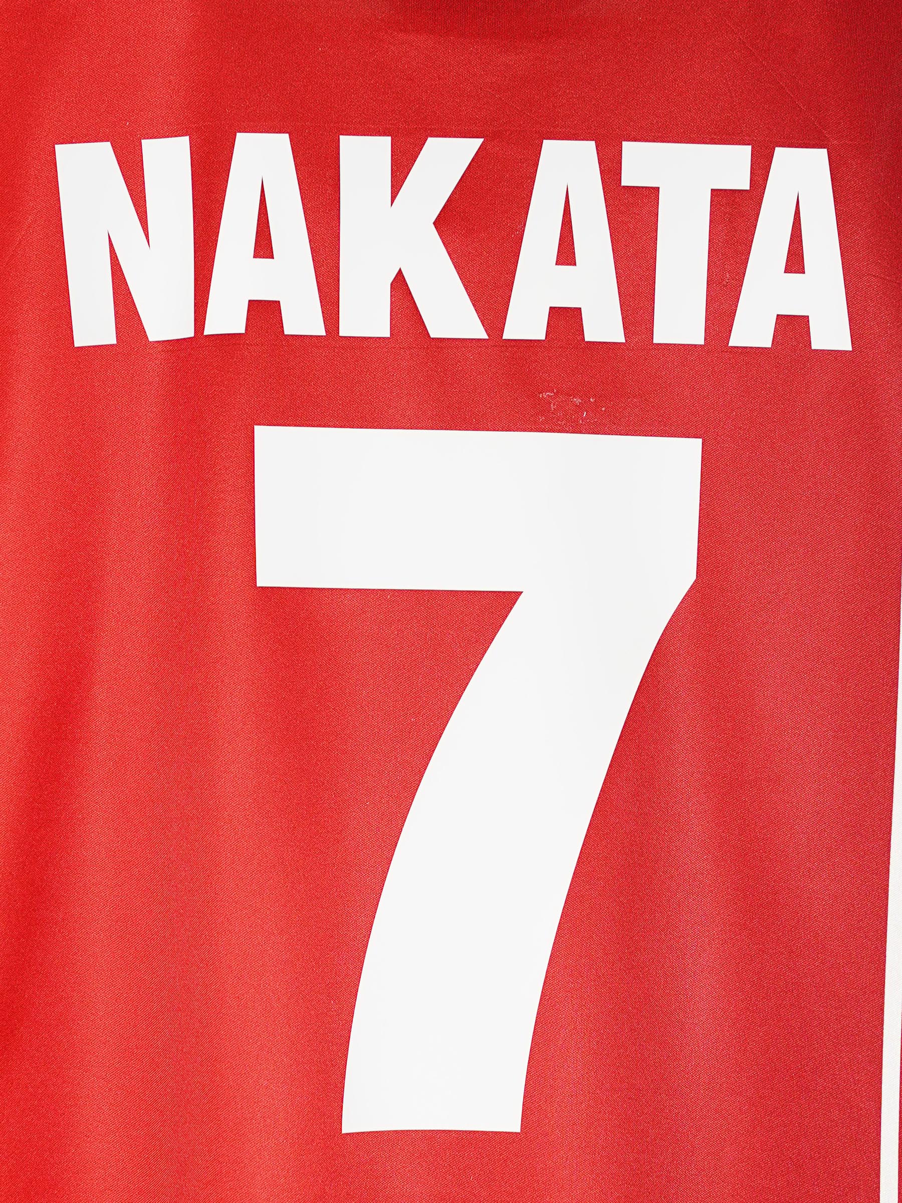 1998/99 Perugia Nakata #7 Home Shirt (XL) Galex | First11