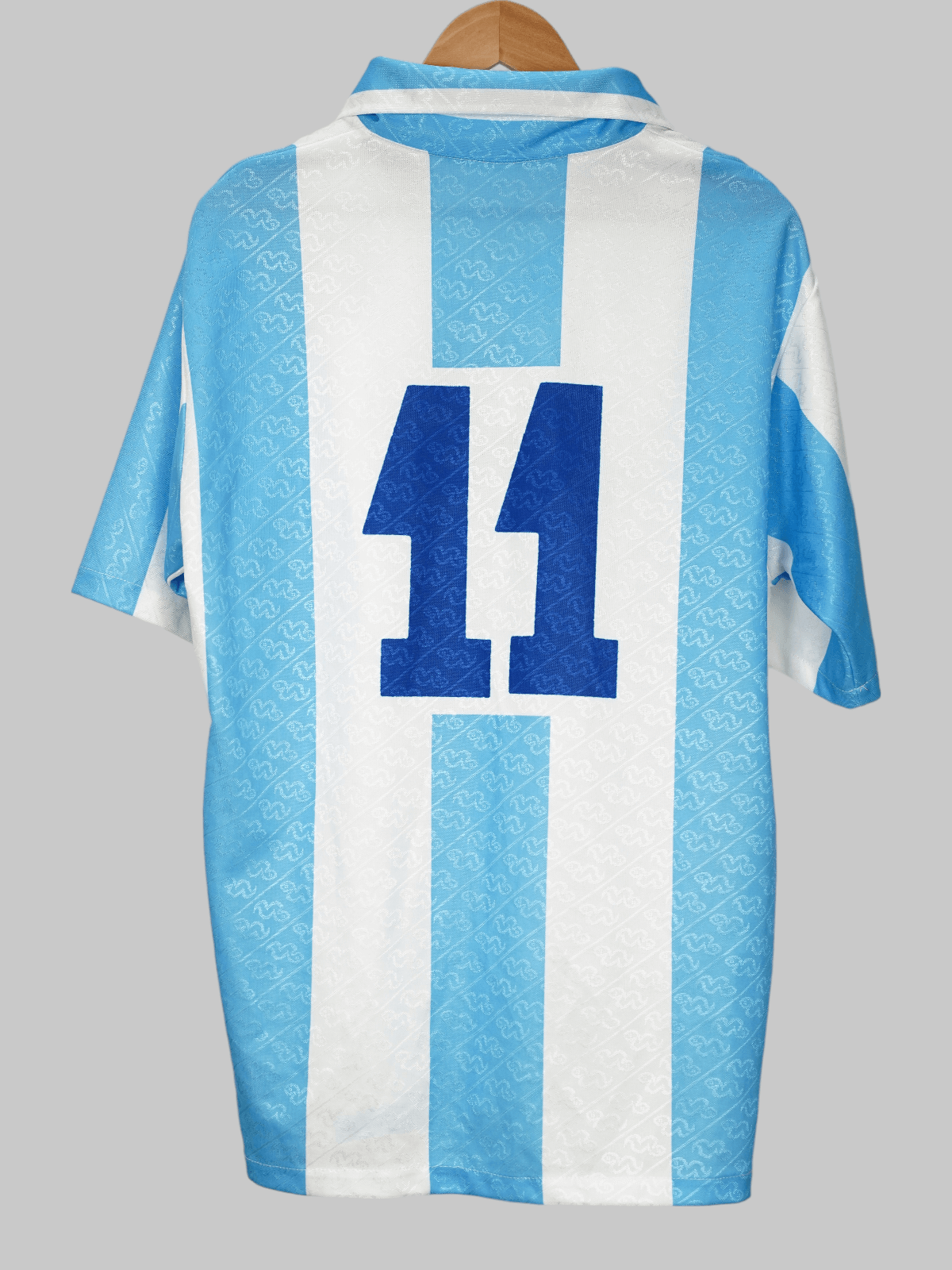 Pescara Calcio Home Shirt 1991/92 11 Match worn/issued (L)