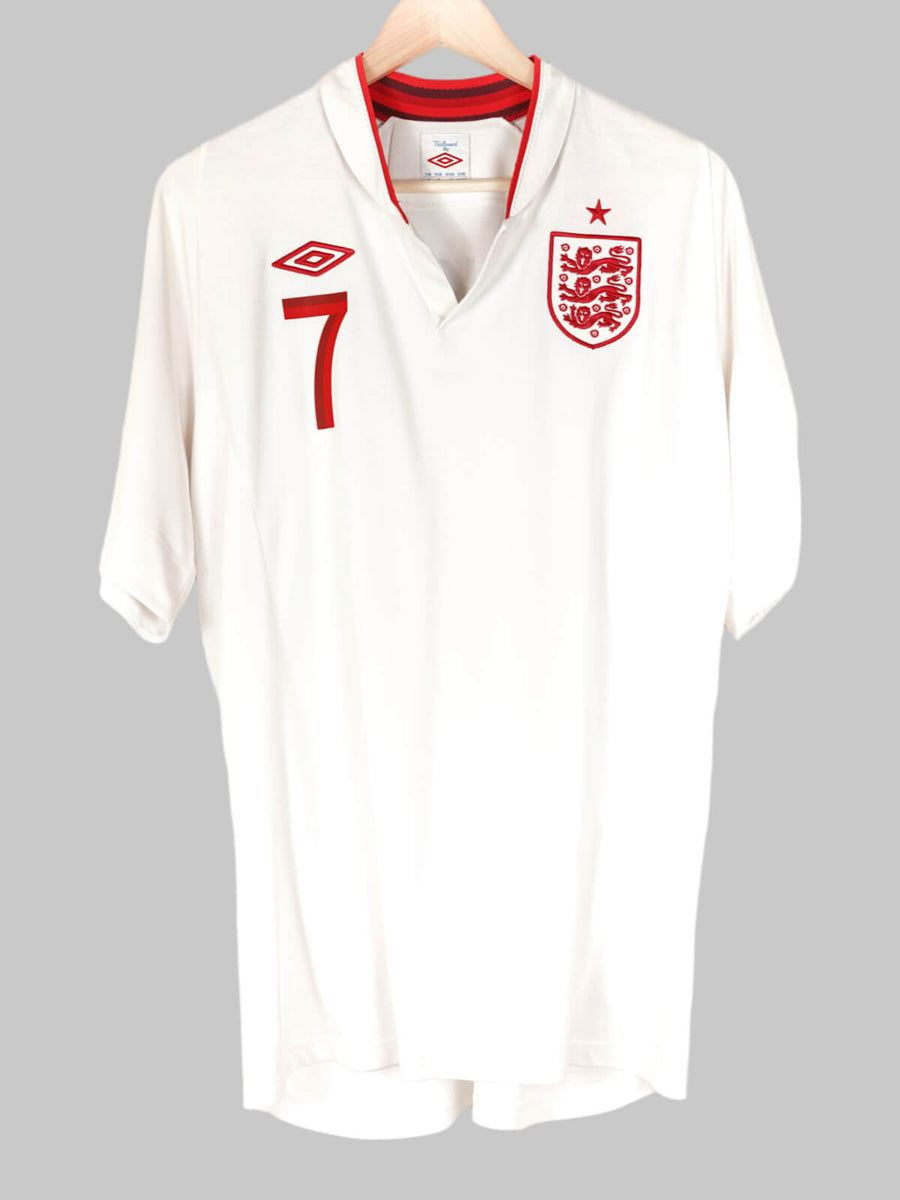 2012/13 England Beckham #7 Home Shirt (XXL)