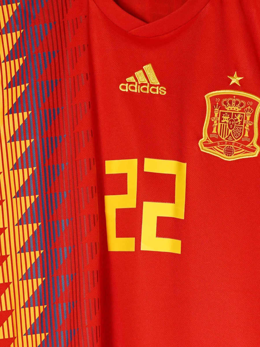 2018/19 Spain Isco #22 Home Shirt (XL)