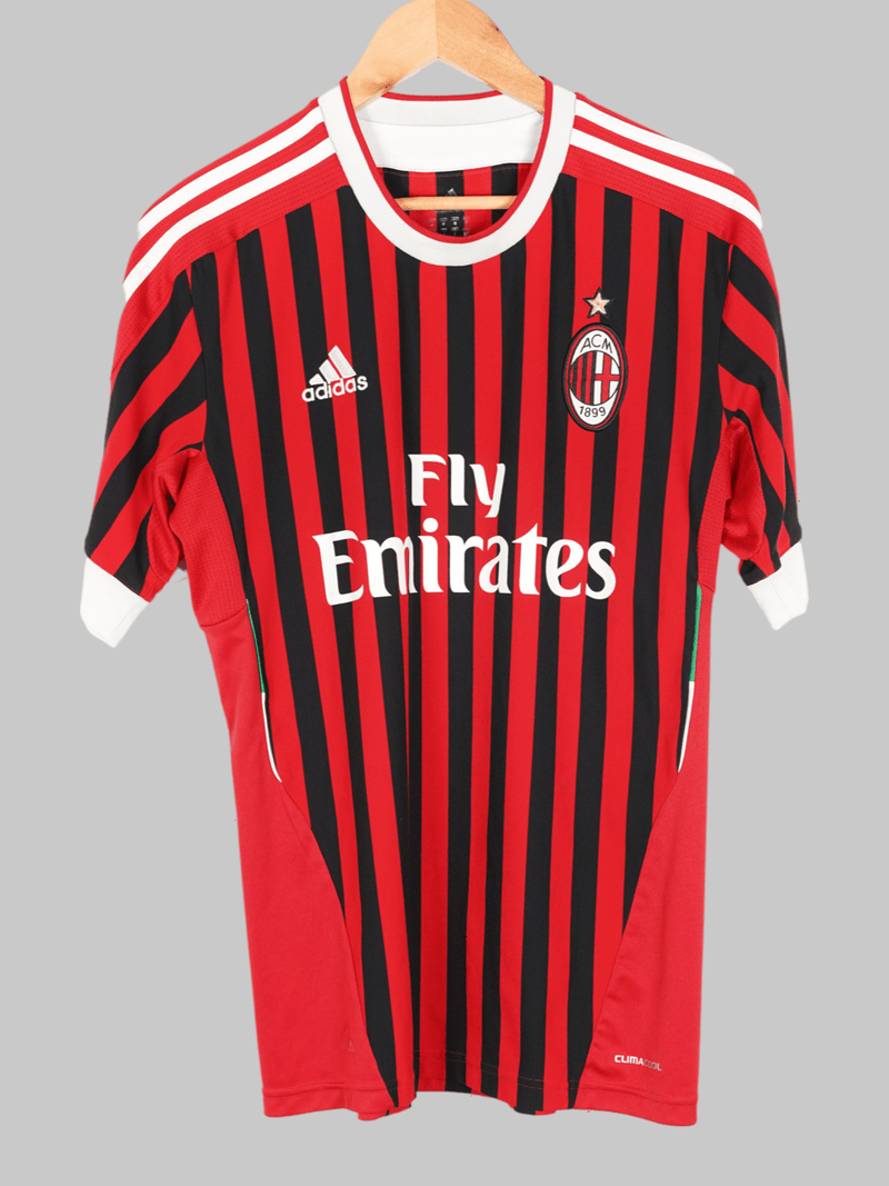 2011/12 AC Milan Pirlo #21 Home Shirt (M)