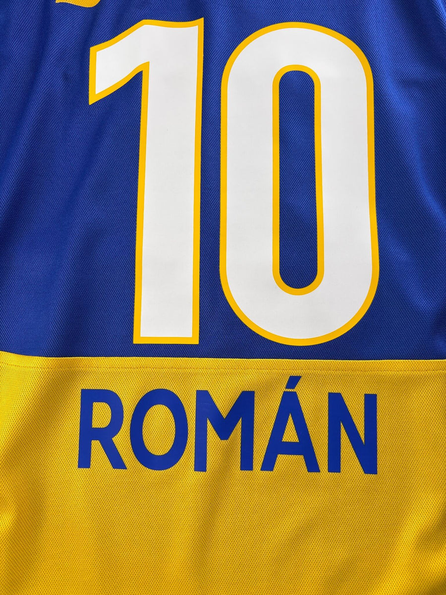 2001/2 Boca Juniors Roman #10 Home Shirt (L)