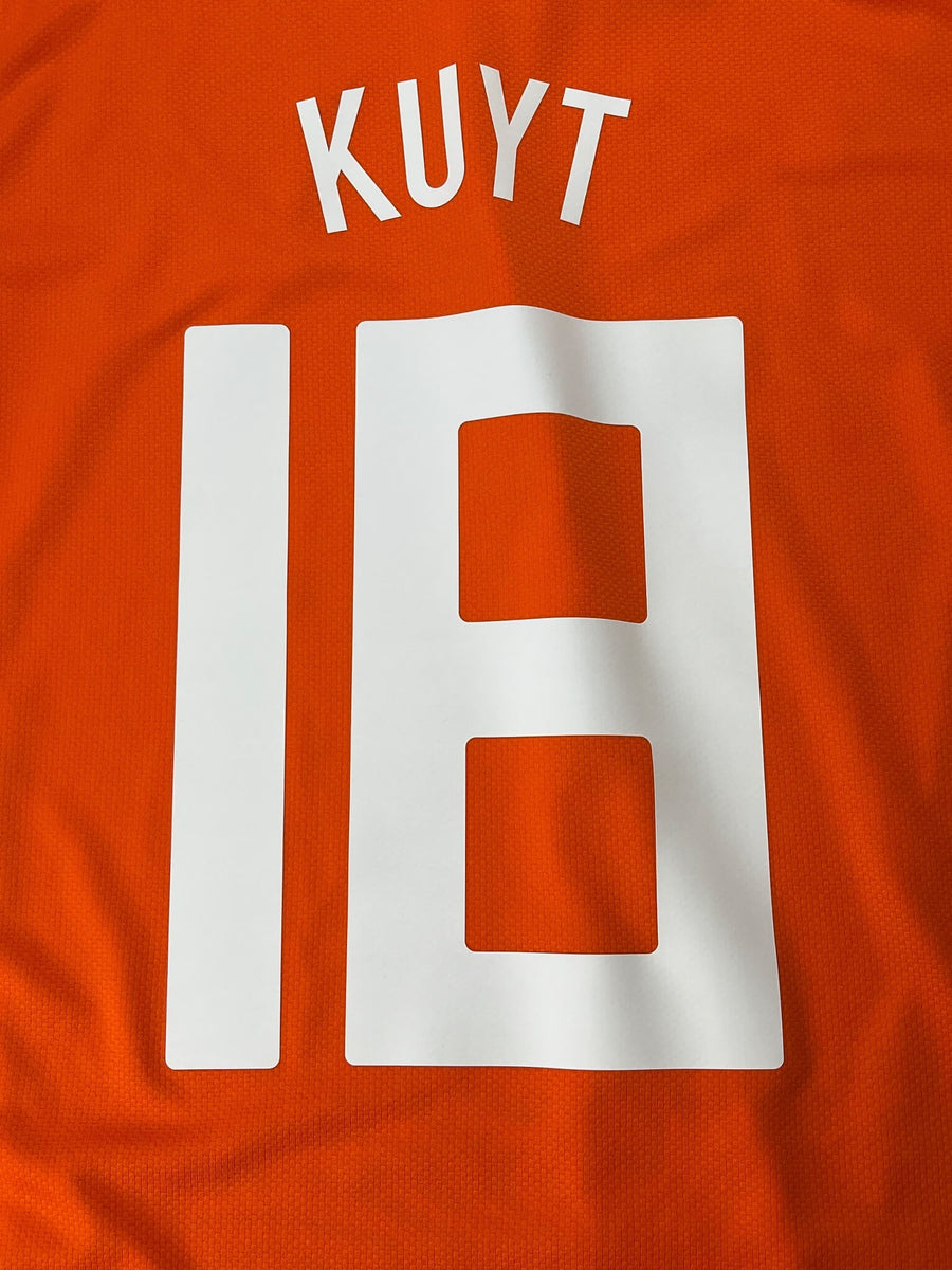 2008/10 Netherlands Kuyt #18 Home Shirt (M)