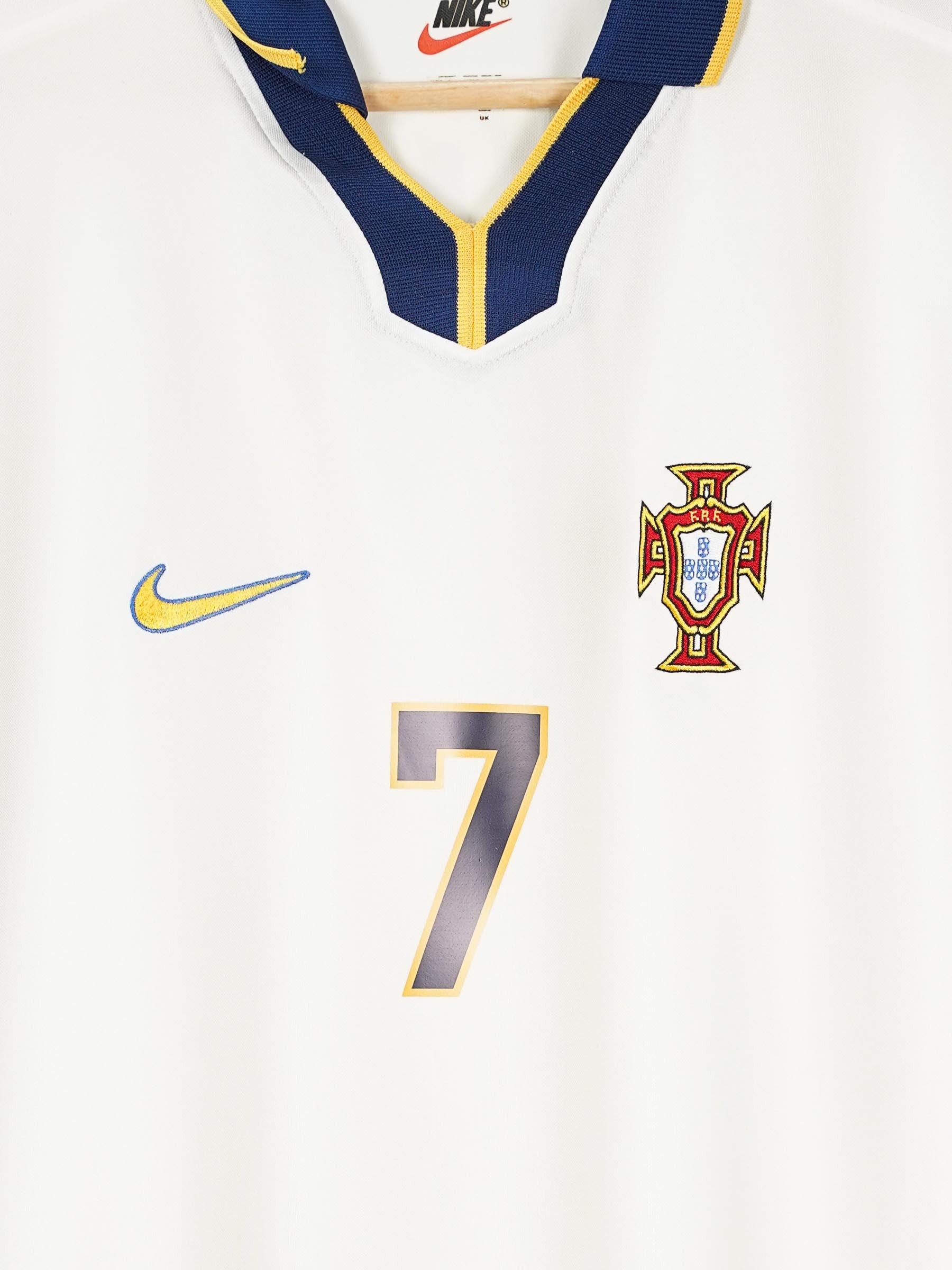1998/99 Portugal Figo #7 Away Shirt (XL) Nike | First11
