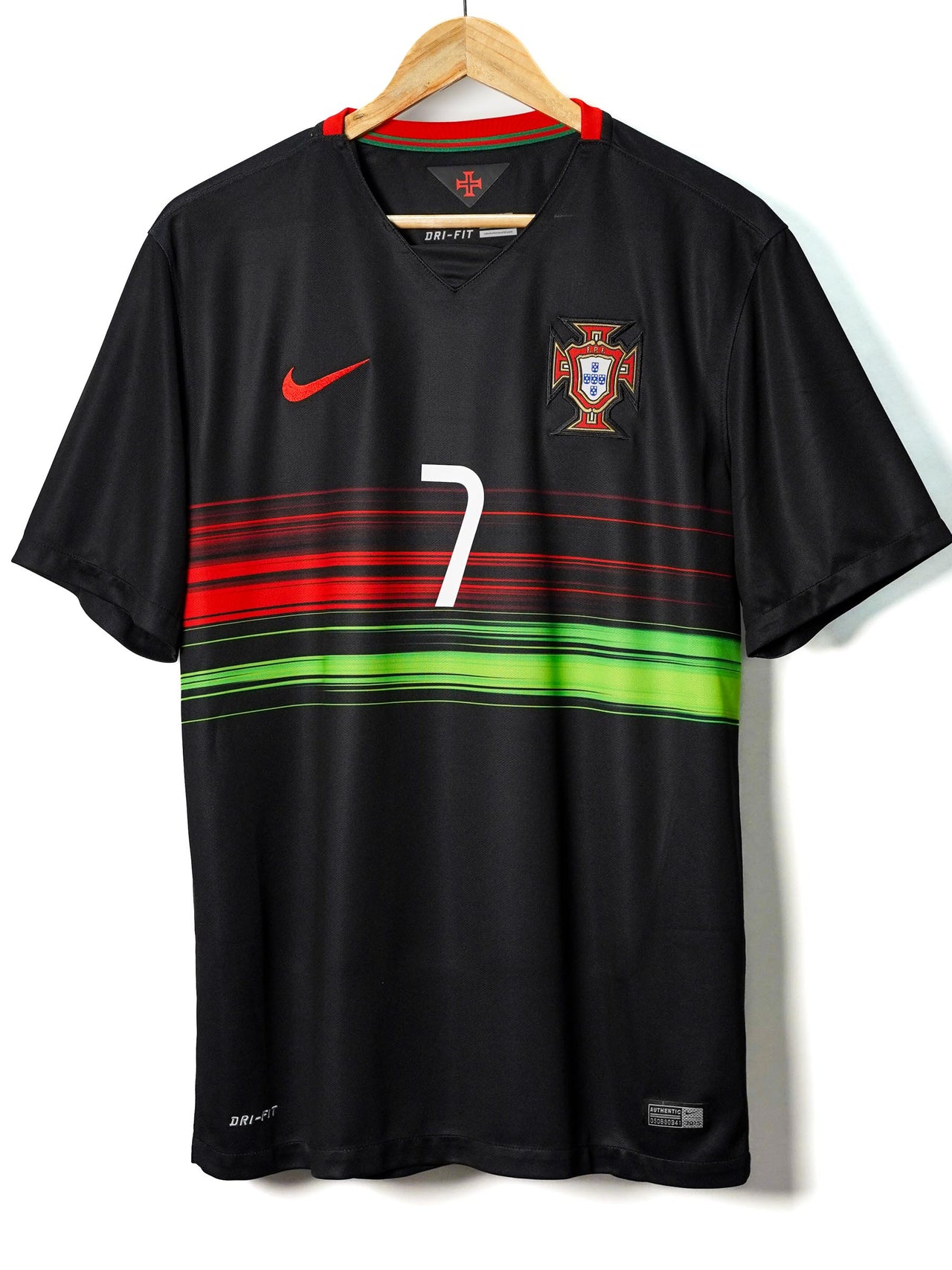 Portugal Away Shirt 2015/16 Ronaldo 7 (L)