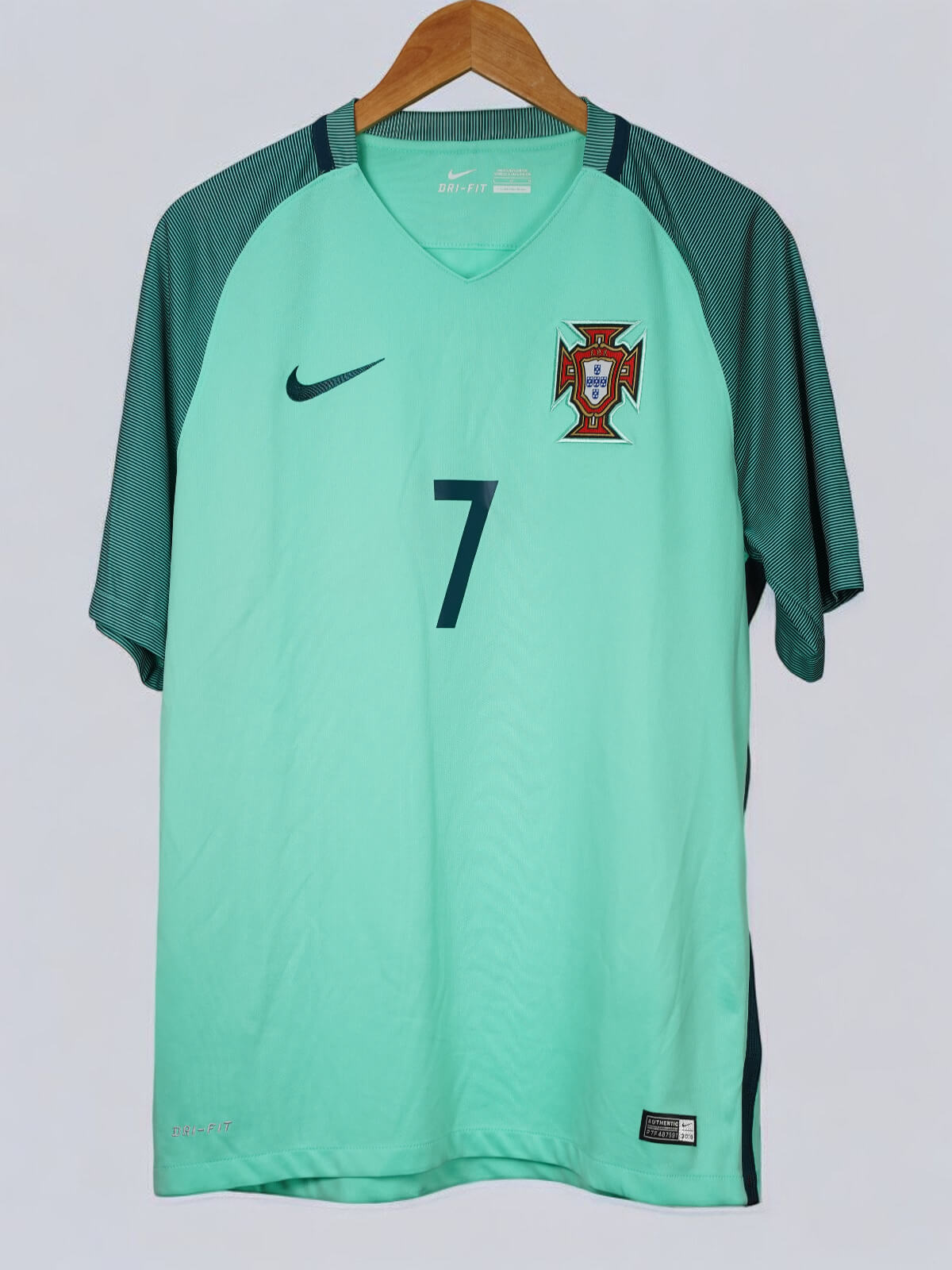 Portugal Away Shirt 2016/17 Ronaldo 7 (L)