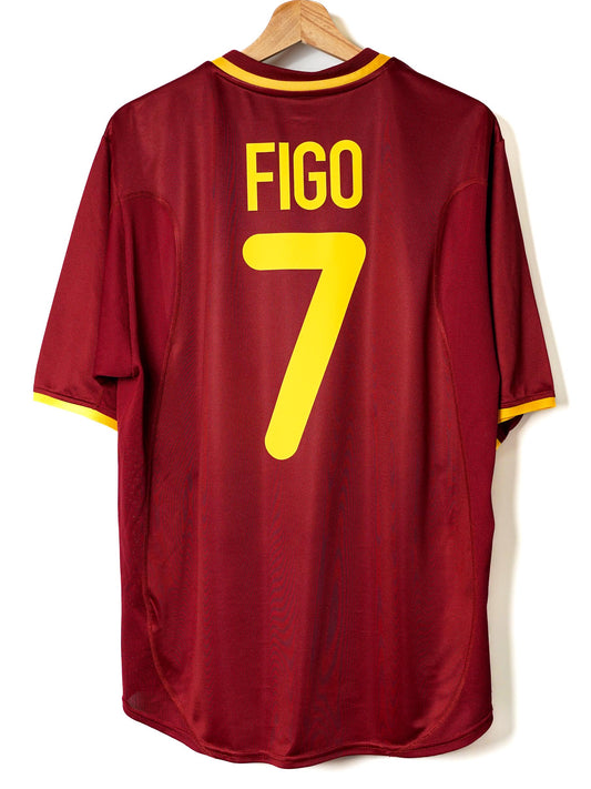 Portugal Home Shirt 2000/01 Figo 7 (L)