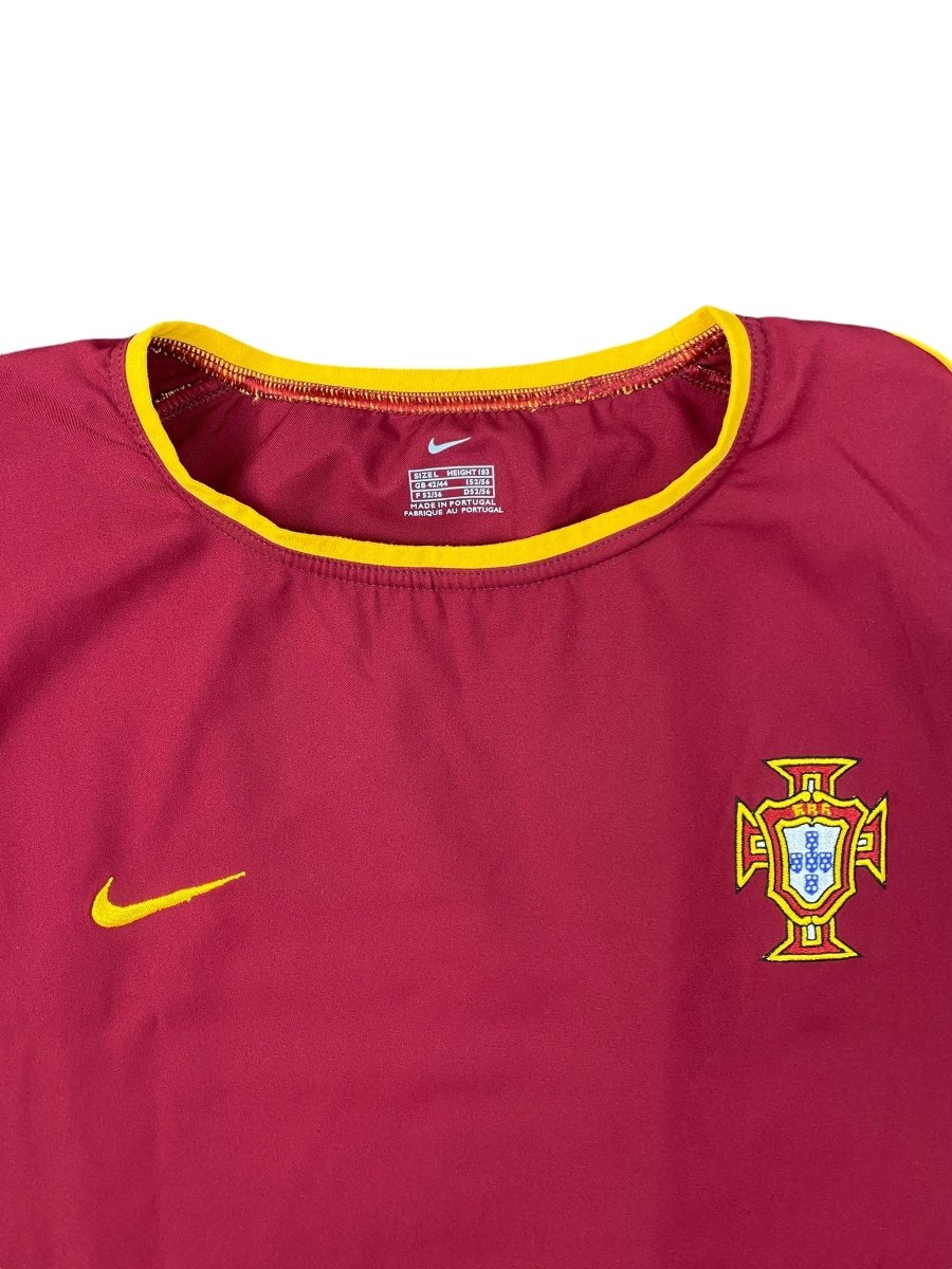 Portugal Home Shirt 2002 - 10/10 - L