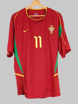 Portugal Home Shirt 2002/3 C. Ronaldo 11 (XL)