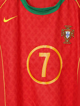 Portugal Home Shirt 2004 - 06 Figo 7 (XL)