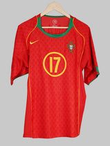 Portugal Home Shirt 2004/5 C.Ronaldo 17 (L)