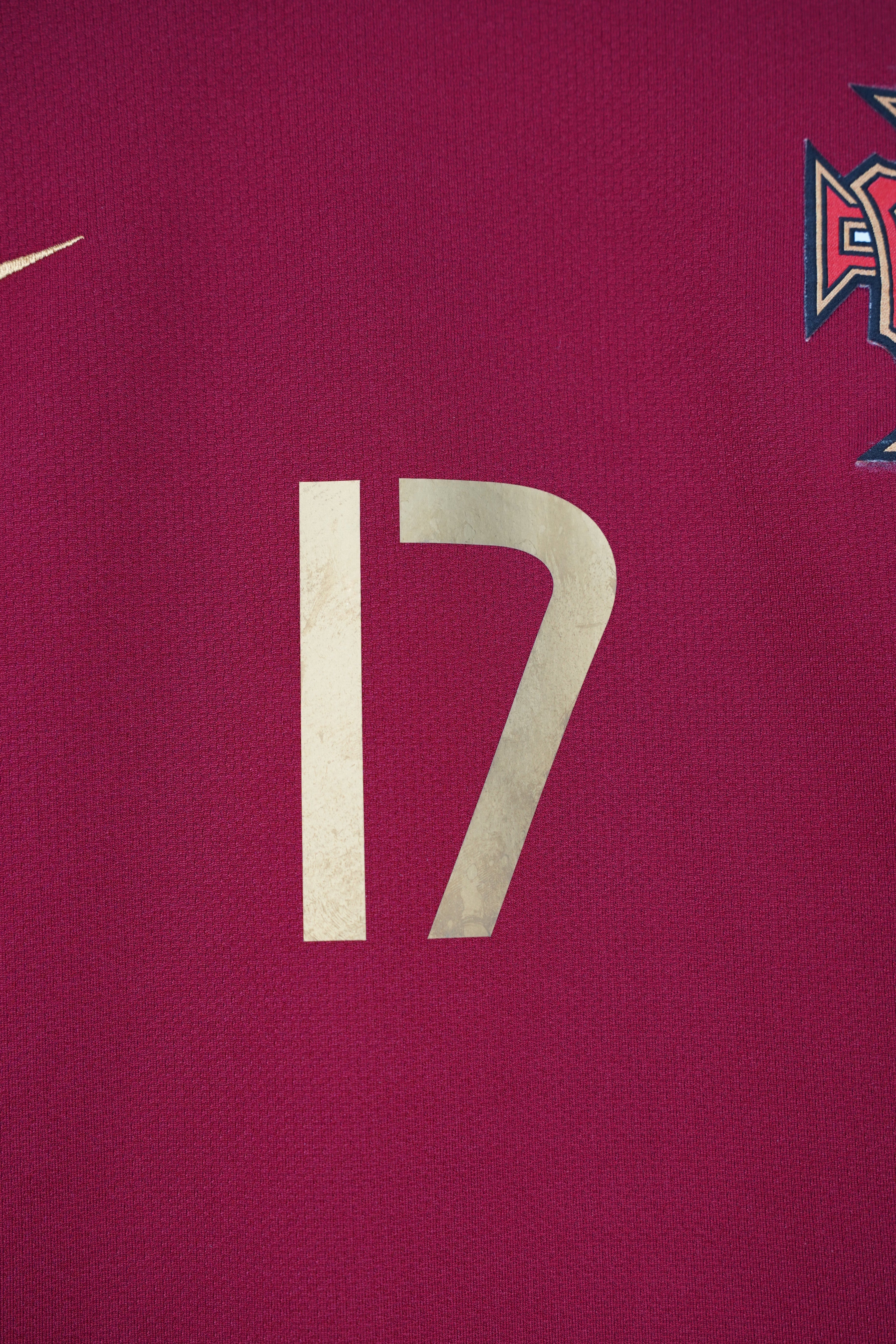 Portugal Home Shirt 2006/07 C.Ronaldo 17 (XL)