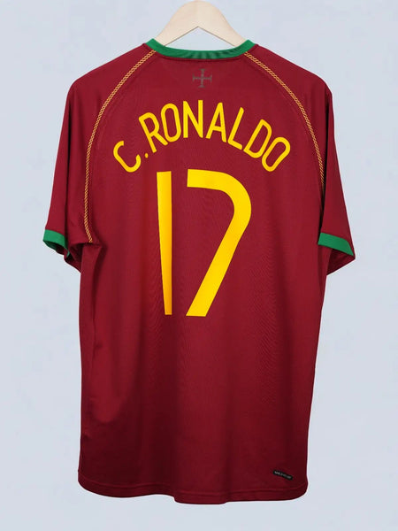 NIKE Portugal C.RONALDO17 ユニフォーム Mサイズ赤黄色 NIKE Portugal