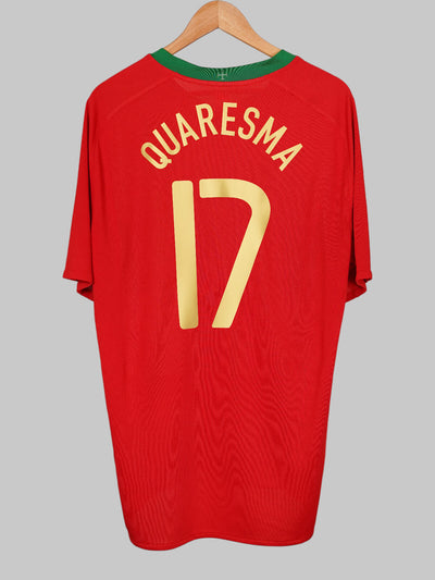 Portugal Home Shirt 2008/10 Quaresma 17 (XL)
