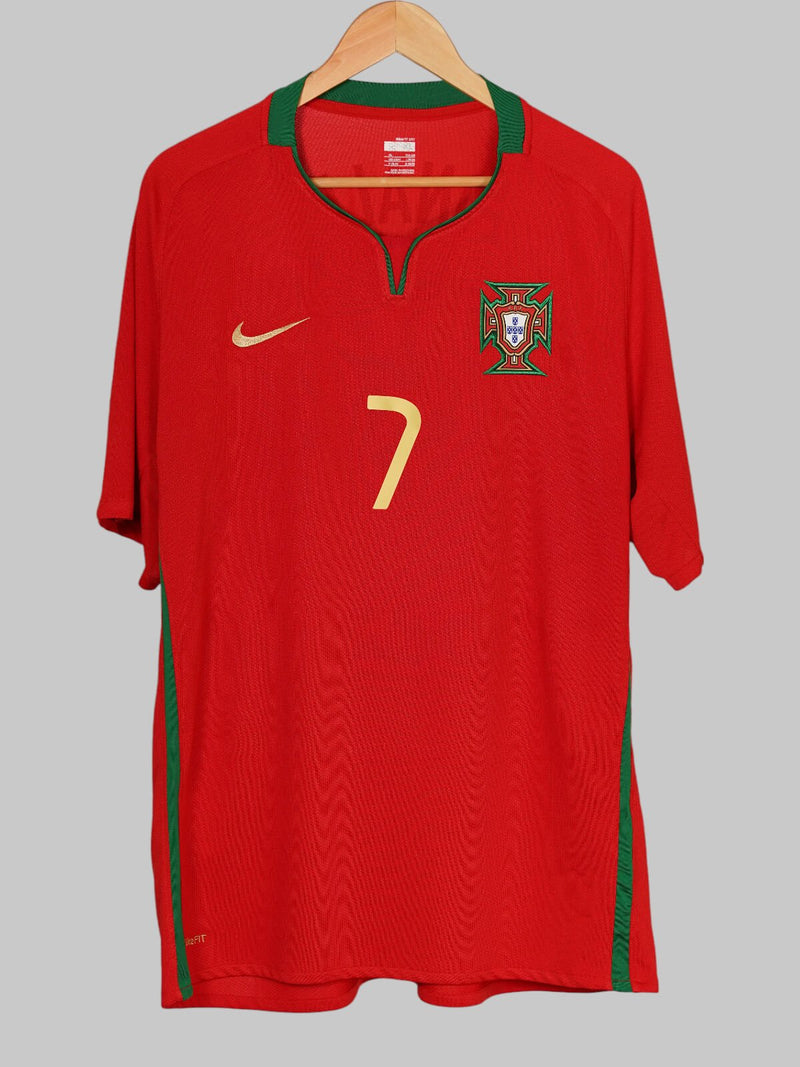 Portugal Home Shirt 2008/10 Ronaldo 7 (XL)