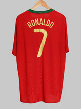Portugal Home Shirt 2008/10 Ronaldo 7 (XL)