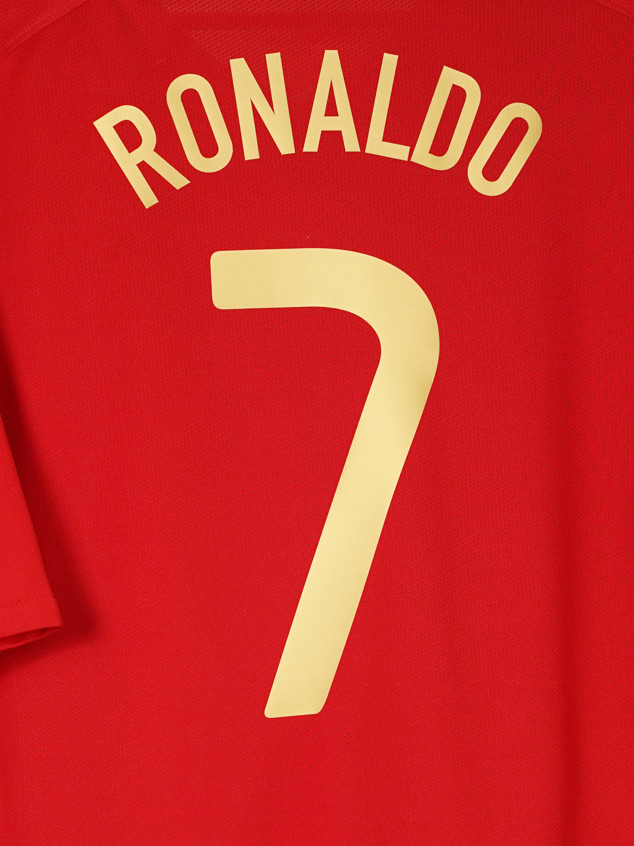 2008/09 Portugal Ronaldo #7 Home Shirt (XXL) Nike | First11