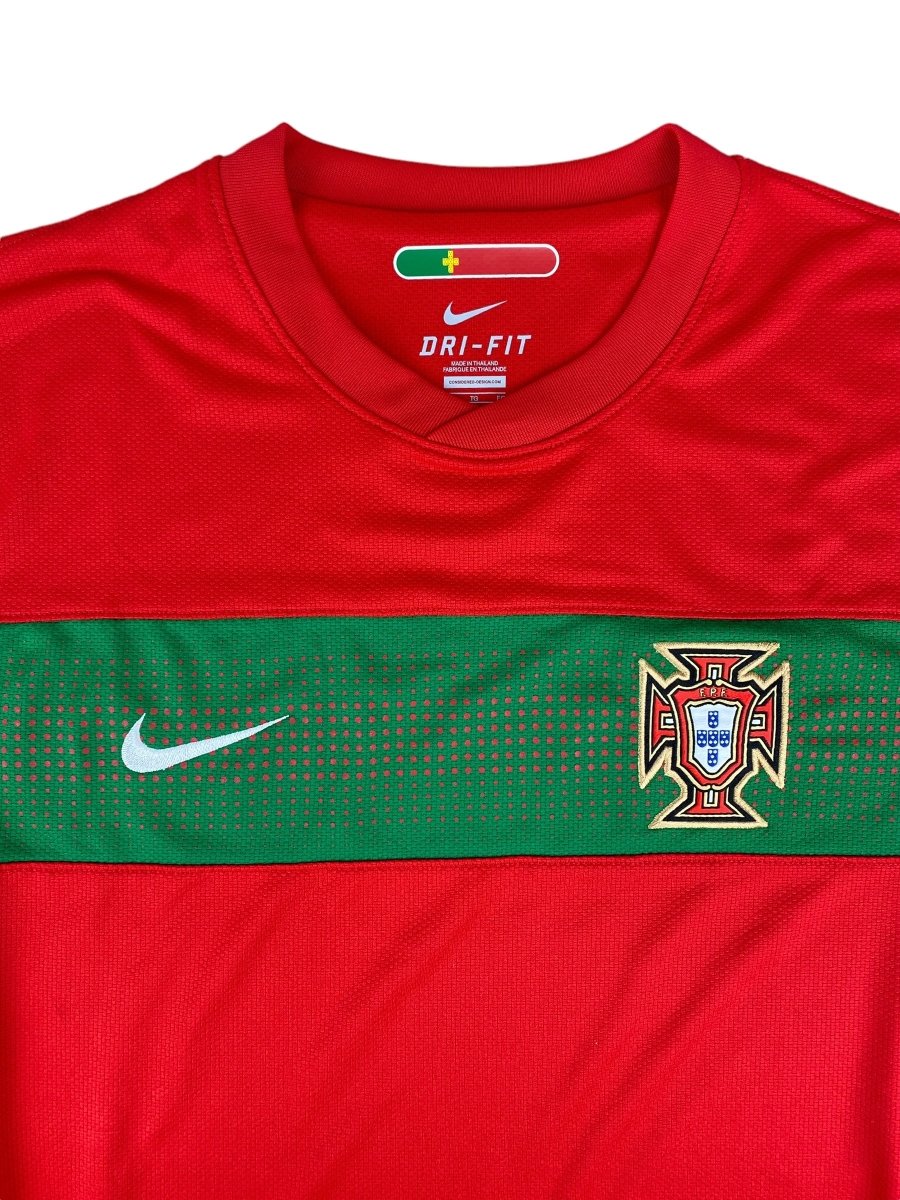 Portugal Home Shirt 2010/11 - 8/10 - XL