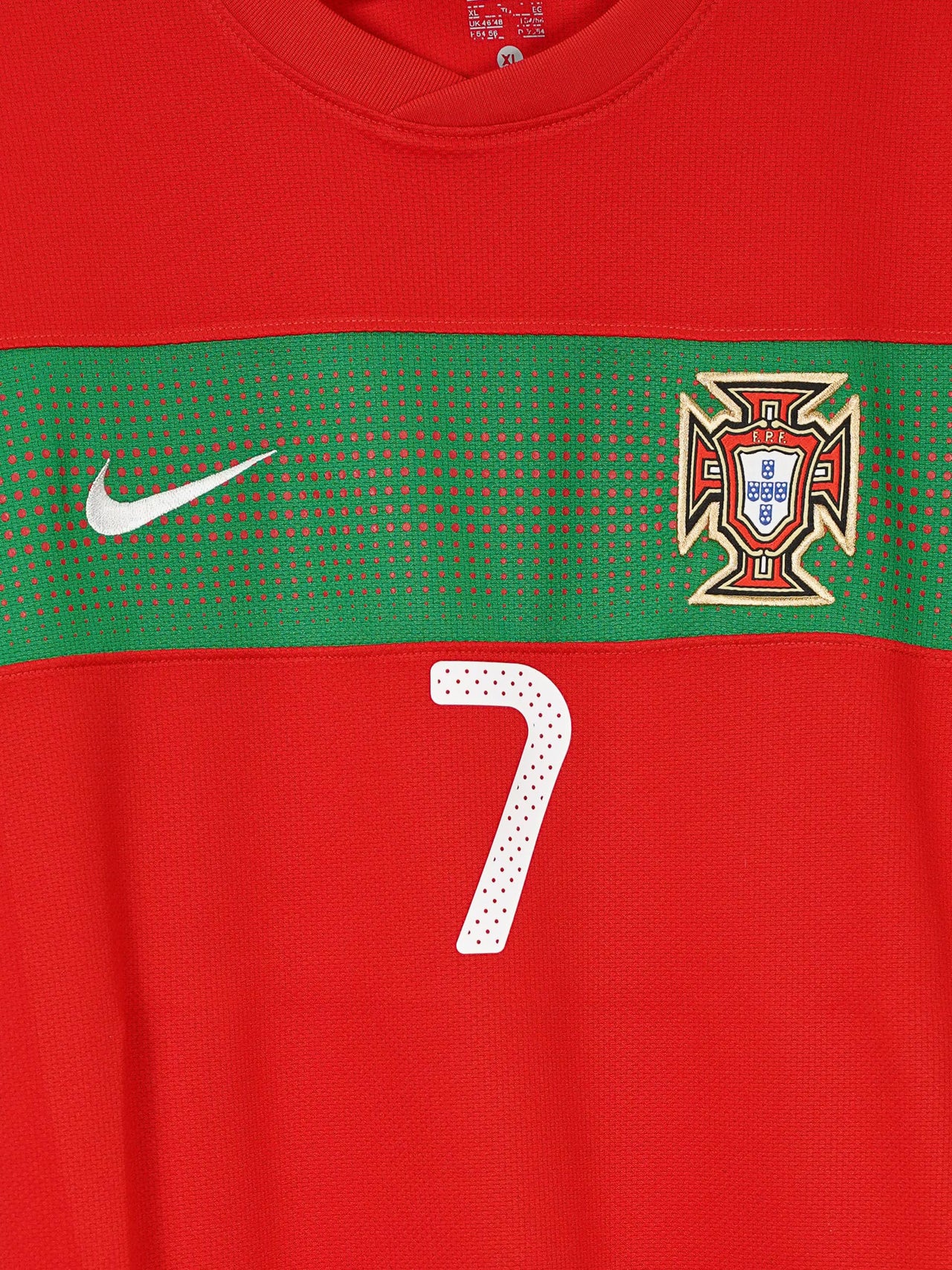 Portugal Home Shirt 2010/11 Ronaldo 7 (XL)