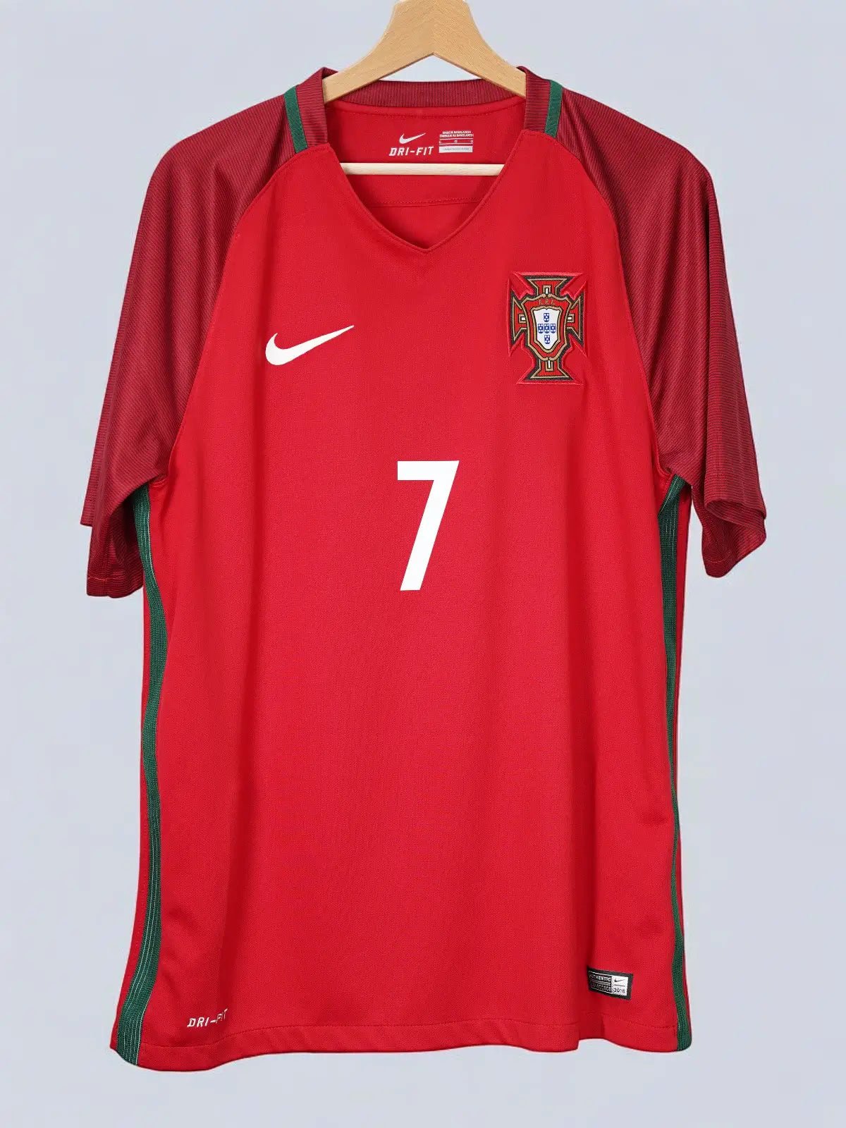 Portugal Home Shirt 2016/17 Ronaldo 7 (L)