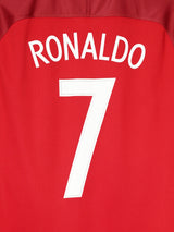 Portugal Home Shirt 2016/17 Ronaldo 7 (L)