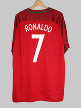 Portugal Home Shirt 2016/17 Ronaldo 7 (XXL)
