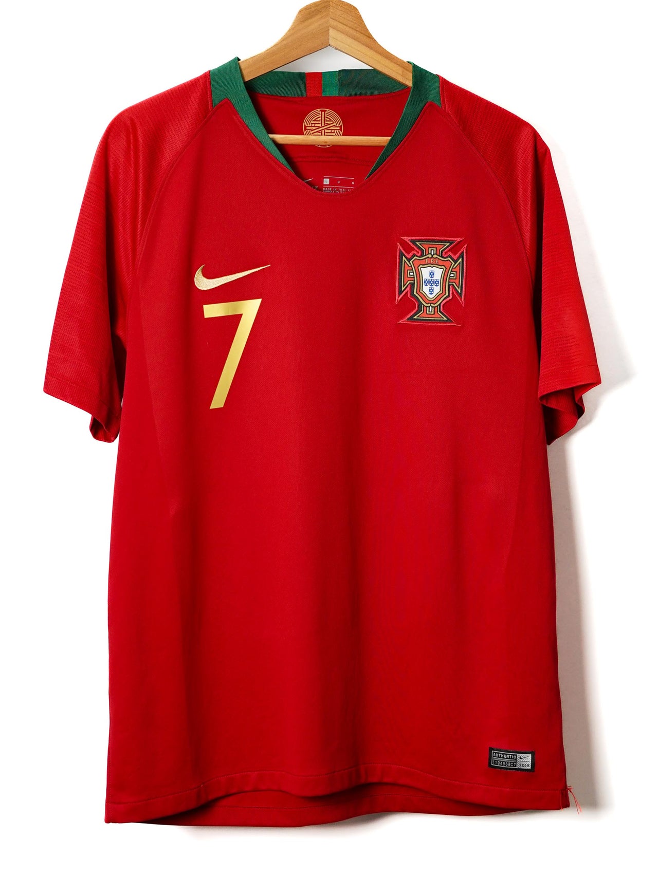 Portugal Home Shirt 2018/19 Ronaldo 7 (L)